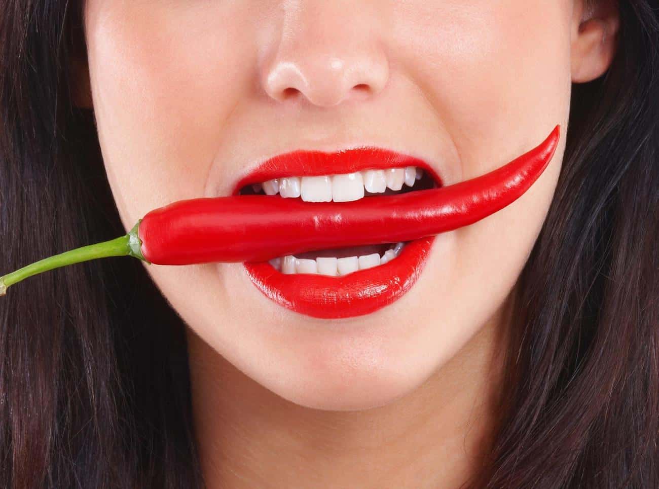 Close-up of a smile with immediate whitening results after treatment Croydon